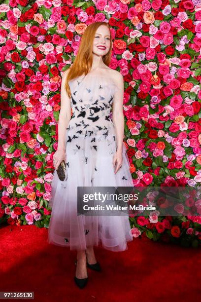 Lauren Ambrose attends the 72nd Annual Tony Awards at Radio City Music Hall on June 10, 2018 in New York City.