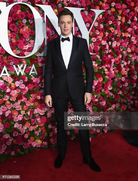 Erich Bergen attends the 72nd Annual Tony Awards at Radio City Music Hall on June 10, 2018 in New York City.