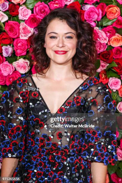 Tatiana Maslany attends the 72nd Annual Tony Awards at Radio City Music Hall on June 10, 2018 in New York City.