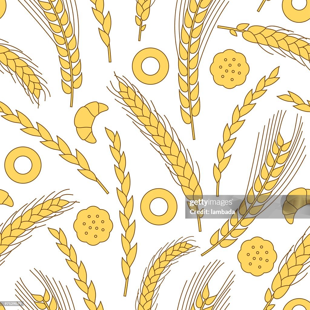 Corn seamless background