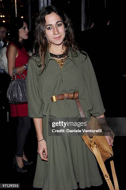 Delfina Fendi attends the Bulgari Chandra Event as part of Milan Fashion Week Womenswear A/W 2010 on February 26, 2010 in Milan, Italy.