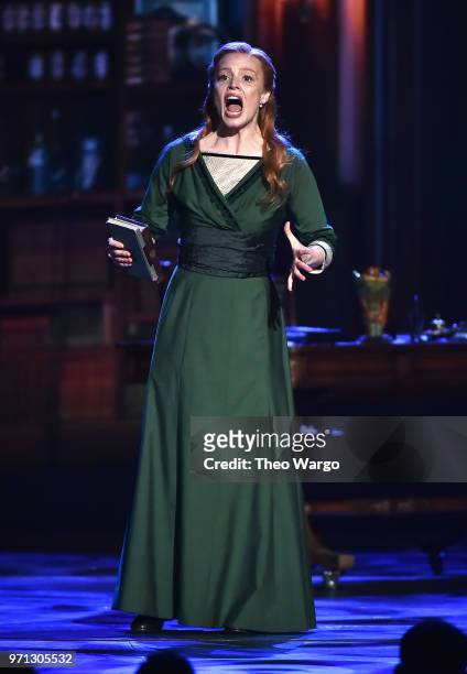 Lauren Ambrose from the cast of My Fair Lady performs onstage during the 72nd Annual Tony Awards at Radio City Music Hall on June 10, 2018 in New...