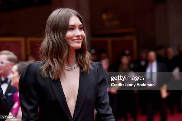 Grace Elizabeth attends the 72nd Annual Tony Awards at Radio City Music Hall on June 10, 2018 in New York City.