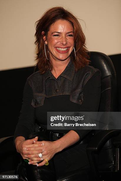 Claudia Wells attends the 25th anniversary screening of "Back To The Future" at Hollywood Blvd Cinema on February 26, 2010 in Chicago, Illinois.