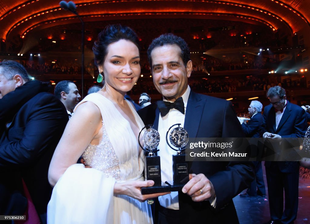2018 Tony Awards - Backstage & Audience