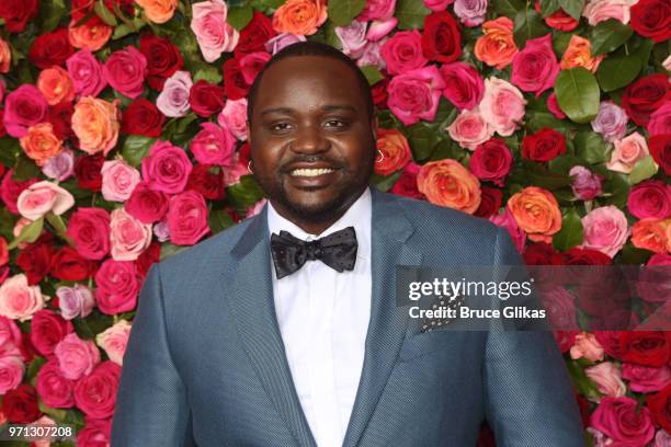 Brian Tyree Henry attends the 72nd Annual Tony Awards at Radio City Music Hall on June 10, 2018 in New York City.