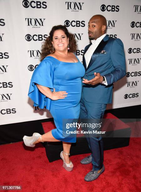 Marissa Jaret Winokur poses backstage during the 72nd Annual Tony Awards at Radio City Music Hall on June 10, 2018 in New York City.