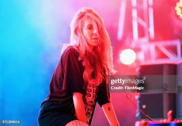 Alison Wonderland performs onstage at The Other Tent during day 4 of the 2018 Bonnaroo Arts And Music Festival on June 10, 2018 in Manchester,...