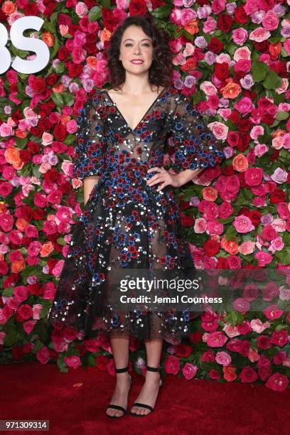 Tatiana Maslany attends the 72nd Annual Tony Awards at Radio City Music Hall on June 10, 2018 in New York City.