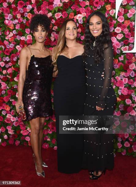 Brooklyn Sudano and Amanda Sudano attend the 72nd Annual Tony Awards at Radio City Music Hall on June 10, 2018 in New York City.