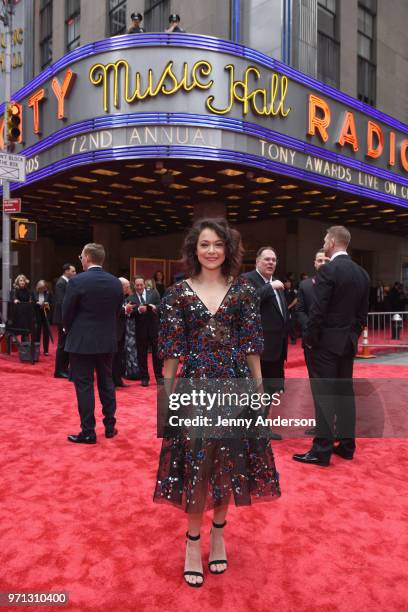 Tatiana Maslany attends the 72nd Annual Tony Awards at Radio City Music Hall on June 10, 2018 in New York City.