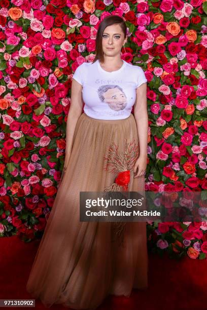 Rachel Bloom attends the 72nd Annual Tony Awards at Radio City Music Hall on June 10, 2018 in New York City.