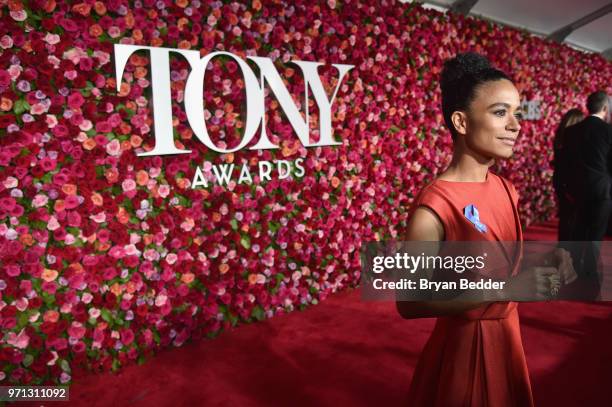 Lauren Ridloff attends the 72nd Annual Tony Awards at Radio City Music Hall on June 10, 2018 in New York City.