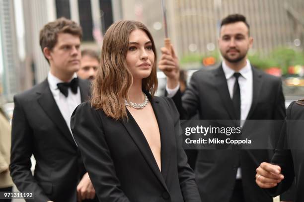 Grace Elizabeth attends the 72nd Annual Tony Awards at Radio City Music Hall on June 10, 2018 in New York City.