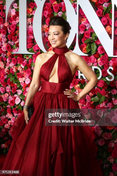 Ming-Na Wen attends the 72nd Annual Tony Awards at Radio City Music Hall on June 10, 2018 in New York City.