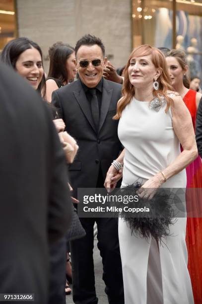 Bruce Springsteen and Patti Scialfa attend the 72nd Annual Tony Awards at Radio City Music Hall on June 10, 2018 in New York City.