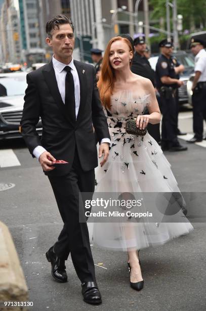 Lauren Ambrose attends the 72nd Annual Tony Awards at Radio City Music Hall on June 10, 2018 in New York City.