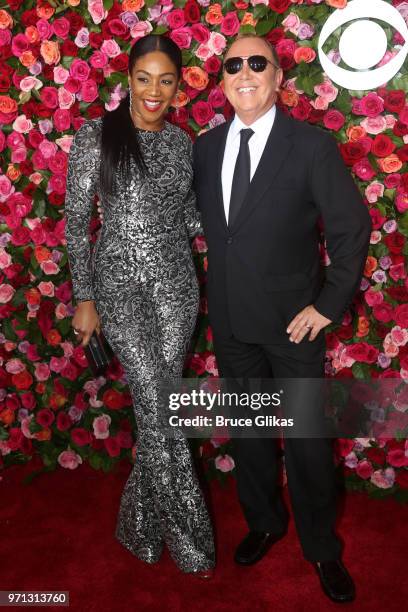 Tiffany Haddish and Michael Kors attend the 72nd Annual Tony Awards at Radio City Music Hall on June 10, 2018 in New York City.