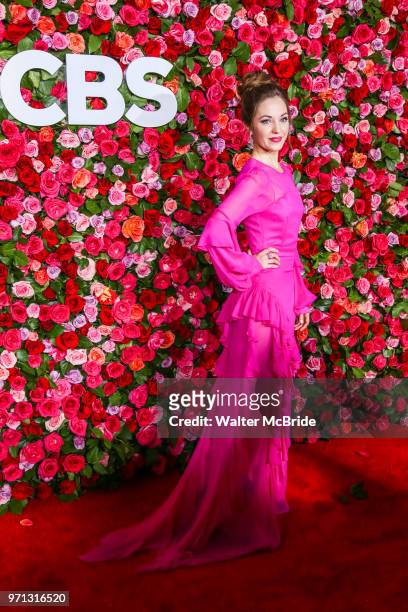 Laura Osnes attends the 72nd Annual Tony Awards at Radio City Music Hall on June 10, 2018 in New York City.