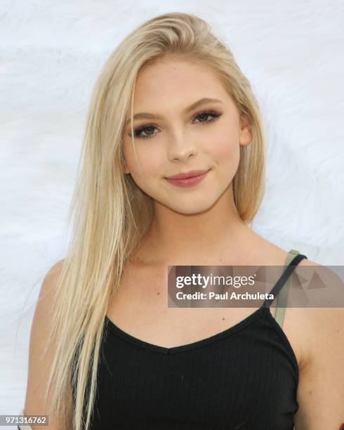 Actress Jordyn Jones attends the special screening of Sony Pictures Entertainment "Superfly" at Sony Pictures Studios on June 10, 2018 in Culver...