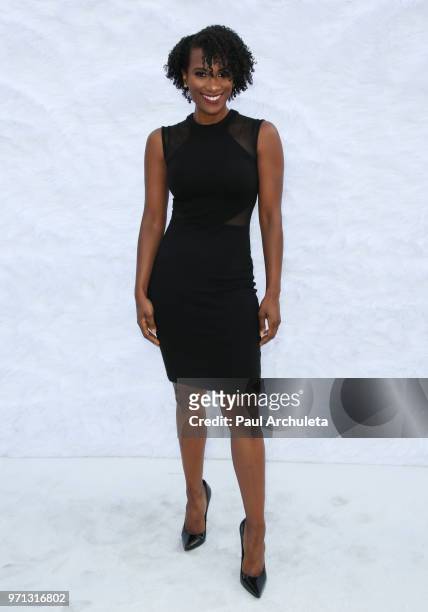 Actress Vicky Jeudy attends the special screening of Sony Pictures Entertainment "Superfly" at Sony Pictures Studios on June 10, 2018 in Culver City,...