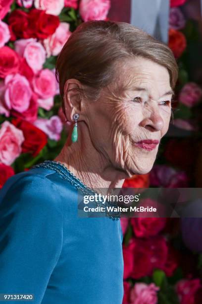 Glenda Jackson attends the 72nd Annual Tony Awards at Radio City Music Hall on June 10, 2018 in New York City.