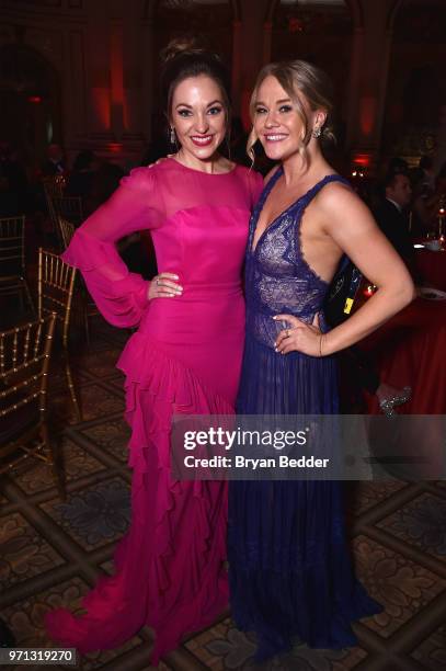 Laura Osnes attends the 2018 Tony Awards Gala at The Plaza Hotel on June 10, 2018 in New York City.