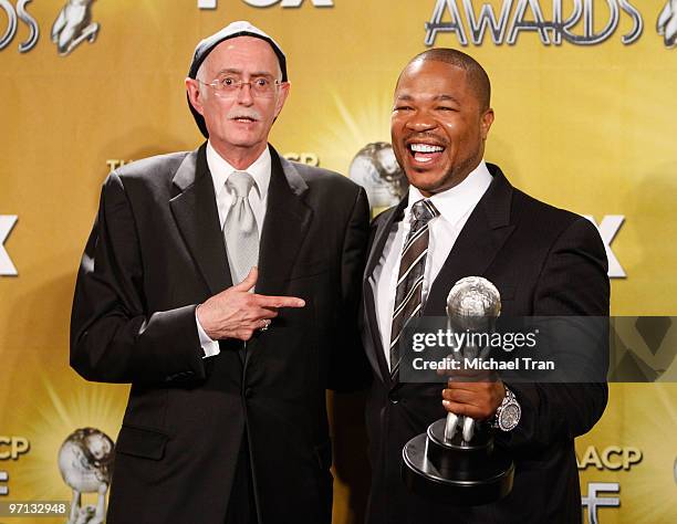 Alvin 'Xzibit' Joiner and Conrad Ricketts attend the 41st NAACP Image Awards - Press Room held at The Shrine Auditorium on February 26, 2010 in Los...