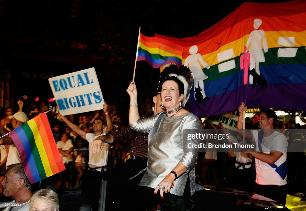 Sydney Hosts Annual Gay & Lesbian Mardi Gras Parade