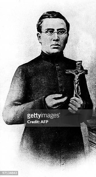 An undated picture shows Father Damien . The canonization of Father Damien takes place on October 11 at the Vatican. Father Damien was a Roman...