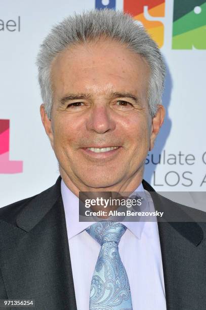 Actor Anthony Denison attends a private celebration of The 70th Anniversary of Israel hosted by the Consul General of Israel, Los Angeles, Sam...