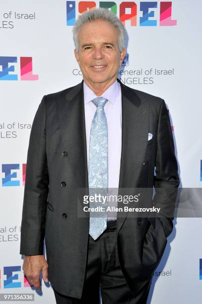 Actor Anthony Denison attends a private celebration of The 70th Anniversary of Israel hosted by the Consul General of Israel, Los Angeles, Sam...