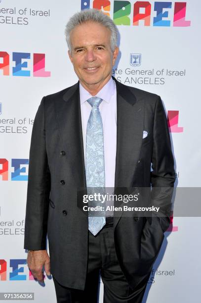 Actor Anthony Denison attends a private celebration of The 70th Anniversary of Israel hosted by the Consul General of Israel, Los Angeles, Sam...