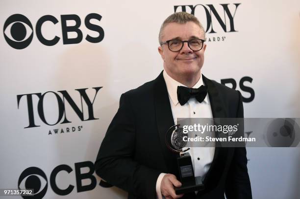 Nathan Lane poses in the 72nd Annual Tony Awards Media Room at 3 West Club on June 10, 2018 in New York City.