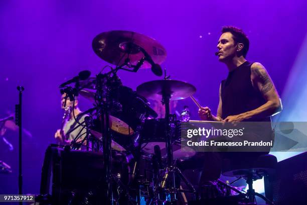 The Script Perform In Milan Photos and Premium High Res Pictures ...