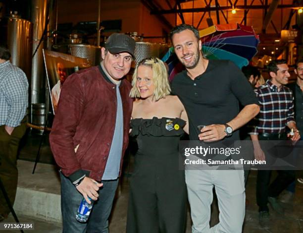 Brett Gursky, Samantha Becker and guest attend GenR: LA Force for Change Photo Exhibition hosted by GenR and the International Rescue Committee at...