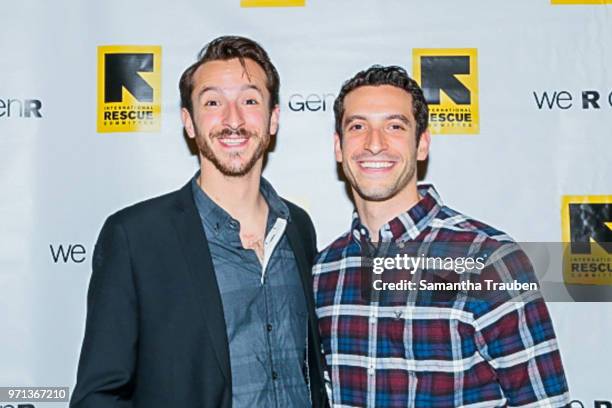 Guests attend GenR: LA Force for Change Photo Exhibition hosted by GenR and the International Rescue Committee at GreenBar Distillery on June 7, 2018...