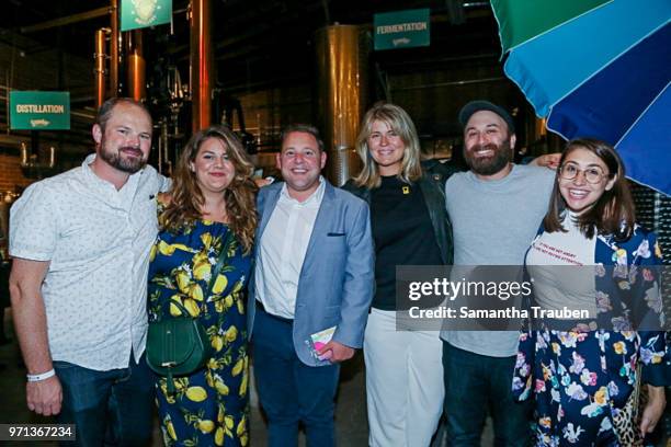 Guests attend GenR: LA Force for Change Photo Exhibition hosted by GenR and the International Rescue Committee at GreenBar Distillery on June 7, 2018...