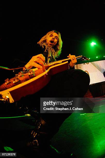 Tommy Shaw of Styx performs at Freedom Hall on February 26, 2010 in Louisville, Kentucky.