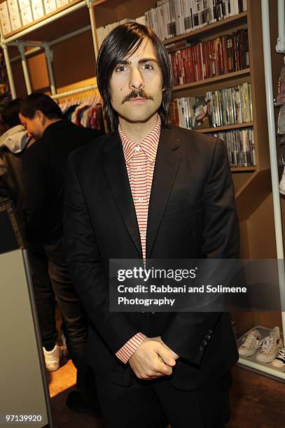 Jason Schwartzman attends the Charlotte Ronson Fall 2010 after party during Mercedes-Benz Fashion Week at Ace Hotel on February 13, 2010 in New York...