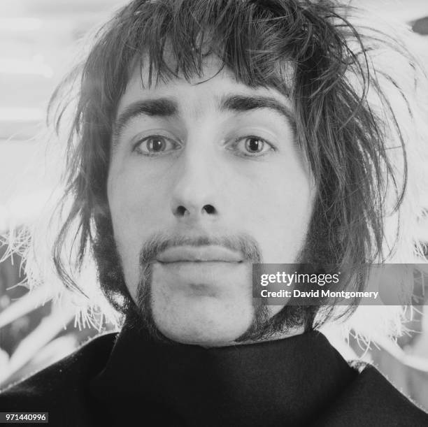 English rock singer and songwriter Arthur Brown, UK, circa 1968.