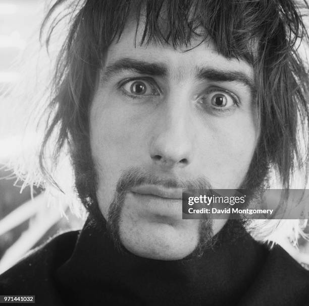 English rock singer and songwriter Arthur Brown, UK, circa 1968.