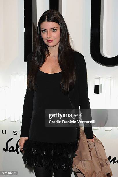 Lucilla Bonaccorsi attends "Greta Garbo. The Mystery Of Style" opening exhibition during Milan Fashion Week Womenswear A/W 2010 on February 27, 2010...
