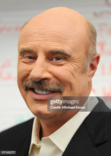 Dr. Phil McGraw attends the "Little Kids Rock Across America" training session on February 27, 2010 in Los Angeles, California.