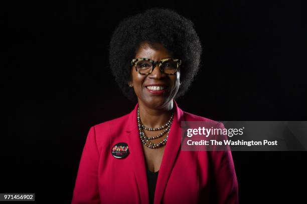 Maryland Gubernatorial candidate Valerie Ervin May 21, 2018 in Baltimore, MD. Rushern Baker, Valerie Ervin, Jim Shea, Alec Ross, Richard Madaleno...