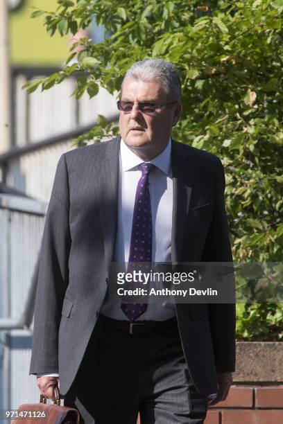 Graham Mackrell, former Sheffield Wednesday secretary, attends the Hillsborough case hearing at Preston Crown Court on June 11, 2018 in Preston,...