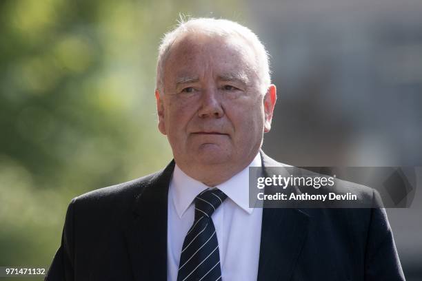 Peter Metcalf, the solicitor representing South Yorkshire Police in the wake of the Hillsborough disaster, attends the Hillsborough case hearing at...