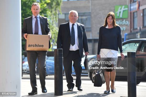 Peter Metcalf , the solicitor representing South Yorkshire Police in the wake of the Hillsborough disaster, attends the Hillsborough case hearing at...