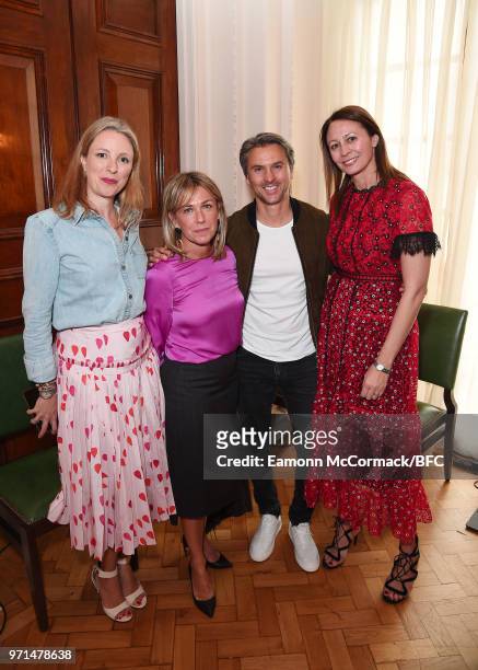 Stephanie Phair, Sian Westerman, Ulric Jerome and Caroline Rush during the London Fashion Week Men's British Fashion Council Fashion Forum at the The...