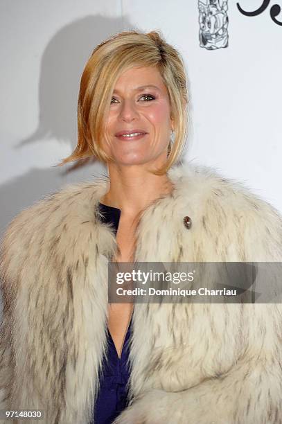 Marina Fois attends the 35th Cesar Film Awards at Theatre du Chatelet on February 27, 2010 in Paris, France.